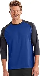 [Hanes] Sport Men's Performance Baseball Tee