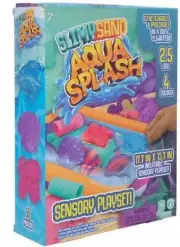 SLIMYSAND Aqua Splash Inflatable Sensory Playset, 2.5 Lbs Aqua Splash, 4 Colors
