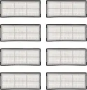 (8 Pack) HEPA Filter for Roborock S7 S7+ S7 MaxV S7 MaxV Plus S7 MaxV Ultra S8 Pro Ultra S8 S8+ Robot Vacuum Cleaner Filter Accessories Kit Replacement Parts 8 Filters