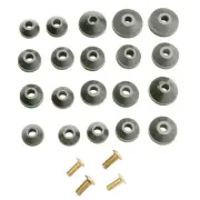 Do it Best Assorted Black Beveled Faucet Washer (24 Ct.) DIB805-22 SIM Supply,