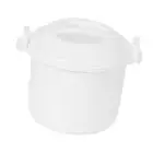 Rice Cooker 2L Cookware Microwave Steamer Cooker for Vegetables Rice Quinoa