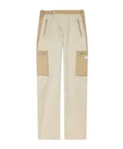 Cotton fitted cargo pants FR36,FR38 light brown