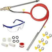 Sandblastkit Pro Pressure Washer, Pressure Washer Sandblasting Kit, Sand Blaster for Pressures Washers, 1/4 Inch Quick Disconnect, for Abrasive Cleaning (1set)