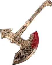 CONGARTENO Halloween Prop Authentic Medieval Axe For Cosplay Stage Performances Party Decorations Party Performance Prop