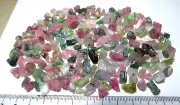 Natural Rough Tourmaline Crystals Pink Green Blue Afghanistan Gemstones 75ct