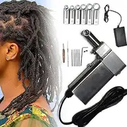 Dreadlocks Machine, Loc Machine for Dreadlocks Electric Dreadlock Machine Kit Portable Dreadlocks Machine Dreadlock Maker Machine Quick Dreadlocks Braiding Human Hair,10mm