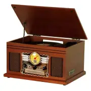 Lenoxx Vinyl Turntable Music Centre Recording Bluetooth USB SD Card CD Radio