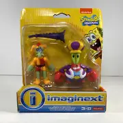 Imaginext SpongeBob SquarePants SQUIDLY & KING KRABS 2-Pack Box