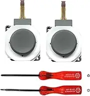 Pack of 2 3D Analog Joystick Button Control Thumb Stick with Thumbstick Circle Pad Cover Cap Replacement for Nintendo New 3DS New 2DS New 3DS XL LL (NOT for 2DS 3DS 3DS XL LL)