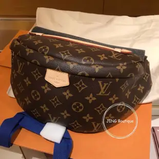 二手折扣 LOUIS VUITTON 路易威登 LV BUMBAG MONOGRAM 原花 腰包 M43644