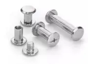 60 Set M5 304 Chicago Binding Post Screw Assorted Kit Metal Nail Rivet Chicag...