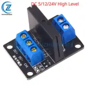 DC 5/12/24V 1 Channel Solid-State Relay Board Module High Level for Arduino DIY