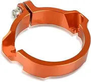 Motorcycle Exhaust Pipe Clamps with Flange, Compatible with 250 300 TE TC TX 2017-2022 EXC GasGas EX EC Gas 250/300(Orange)