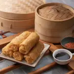 【漢來飯店】五星主廚私房特色港點 鮮蝦腐皮捲(6盒/組)