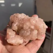 690ct Raw Pink Nirvana Quartz Crystal Cluster Natural Rough Healing Specimen