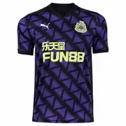 Puma 2020-2021 Newcastle Third Football Shirt Purple Large Adults