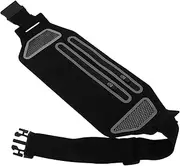VANZACK Running Belt Fanny Pack with Dual Zippers Elegant Waist Pouch for Outdoor Sports Secure Storage for Running and Hiking Essentials Lightweight Design for Men and Women