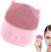 Face Scrubber, Shape Vibrating Face Scrubber - Waterproof Skin Care Face Brushes, Electric Face Brush for Women and Men