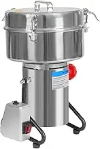 4500g Electric Grain Grinder, 220V 4100W Stainless Steel Grain Grinding Machine with 3 Blades, 32000 RPM High Speed Commercial Multi-Function Grinder for Wheat Corn Rice