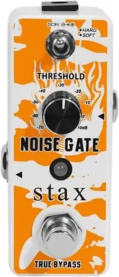 Noise Gate Guitar Pedal, Noise Killer Electric Guitar, Hard & Soft Modes True By