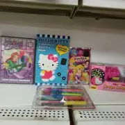 Kids Quarantine Kit DVD, Coloring book w/ stickers, Pencils, Princess Pack...384
