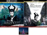 Maleficent 1 One & 2 Two Mistress of Evil 2 4K Ultra HD + Blu Ray Set