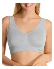 [Bonds] Seamless Comfy Crop Bra in Grey