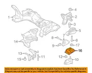 FORD OEM 10-13 Transit Connect Engine Trans Mounting-Support Housing 9T1Z7M121A