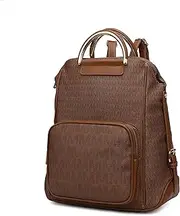 MKF Collection Vegan Leather Backpack Purse for Women - Ladies Fashion Travel - Big Bookbag Top-Handle