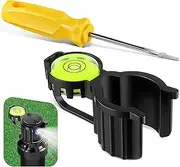 Gulfmew Sprinkler Head Tool Compatible with Rain Bird Hold Up Tool with Bubble Level, Lawn Irrigation Tool, Sprinkler Head Hold up for Lawn Irrigation System