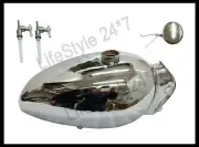 New Royal Enfield Interceptor Chromed Petrol Tank (for: Royal Enfield)