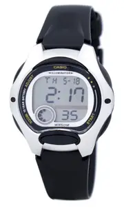 Casio Digital Sports Alarm Illuminator Stopwatch Black LW-200-1AVDF Ladies Watch