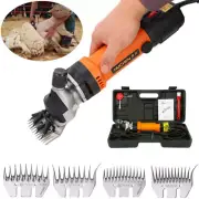 110&220V Electric Sheep Goat Shearing Machine Clipper Shears Cutter Wool Scissor
