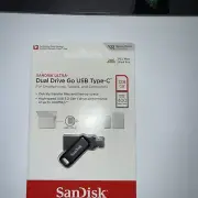 128GB Ultra Dual Drive Go USB Type-C Flash Drive SDDDC3
