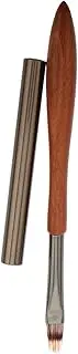 HONMEET Nail Smudge Pen Nail Brushes Gel Polish Pens Striping Nail Tools Gel Pens Nail Brush Nail Art Brushes Fine Line Pens Home Art Brushes French Nail Brush Wood Brown