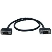 Qvs Premium Cc388m1-02 Coaxial Video Cable - 24" Hd-15 Male Vga - Hd-15 Male Vga