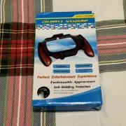 Plastic Hand Grip Handle Support And Stand For PSVita 2000 All Black Shell New