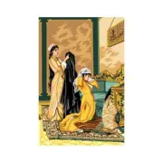 Printed Canvas Tapestry Gobelin Embroidery Orchidea C124Q