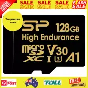 Silicon Power 128GB High Endurance Microsdxc UHS-I Micro SD Card with Adapter, O