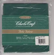 Charles Craft 14 Ct Aida Cloth 12 x 18 Hunter Green