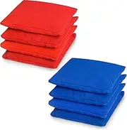 Weather Resistant Cornhole Bean Bags Set of 8-5 Colors to Choose from