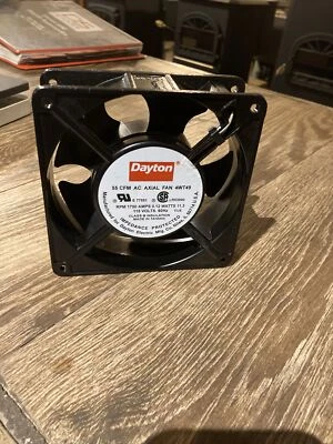 Alaska Coal Stove Axial Cooling Fan