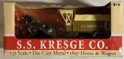 ERTL S.S. Kresge Co. 1987 Horse & Wagon 1:32 Die-Cast 2nd in a Series