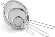 Cuisinart Set of 3 Fine Mesh Stainless Steel Strainers, CTG-00-3MS