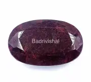 RED RUBY 2214 CT NATURAL CERITIFIED OVAL CUT FROM AFRICA LOOSE GEMSTONE 4JUU