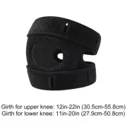 Knee Brace Support Patella Stabilizer Strap Adjustable for Sports Joint Relief