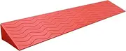 Ramp Threshold Ramp Door Ramp Burstay Ramp Wheelchair Ramp Flowing Ramp Door Thrower PVC Home Threshold Ramp Cutting Ramp for Sweeping Robots, Cars, 4 Colors (Color : Red, Size : 100 * 16 * 7c