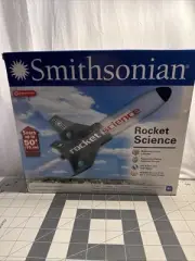 NEW In Original Sealed Box-Smithsonian Build & Launch Rocket Science Kit STEM 8+