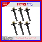 6PC IGNITION COIL EBM321 FOR 97-05 BMW 325xi E46 2.5L (for: BMW)