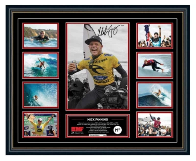 Mick Fanning Signed Limited Edition Framed Memorabilia